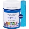 Tekstiilivärv Decola Sinine pärlmutter 50ml