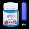 Tekstiilivärv Decola Sinine fluorescent 50ml