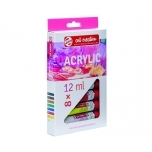 Akrüülvärvid Talens 8x12ml