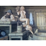 Jaan Männik Saunas 76*56 2019.a