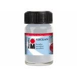 Portselanivärv Marabu 15ml 782 metallic-silver