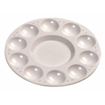 Palett ümar 17cm plastik,kaanega