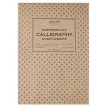 Kalligraafia plokk C969P Copperplate Spencerian Portrait 120gr 50lehte