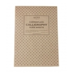 Kalligraafia plokk C646P Copperplate Spencerian Portrait 120gr 50lehte