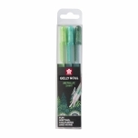 Sakura Gelly Roll geelipliiatsid Metallic Forest komplekt 3tk