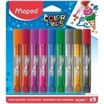 Glitterliim Maped ColorPeps 9tk 10.5ml blistril