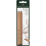 Pastellpliiats 3tk sangviin, hele seepia ja tume seepia blistril Faber-Castell