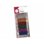 Glitter Rayher 6x2g 6 värvi assortii