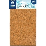 Käsitöö kartong Cork A5 200g, 5 mustrit pakis