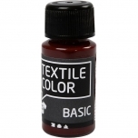 Tekstiil värv Brown 50ml Basic Solid 