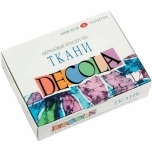 Tekstiilivärvide komplekt Decola 12tk 20ml