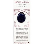 Sinine kuldkivi auguga kivi
