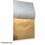 Kullatislehed Champagne Gold 14*14cm 100tk pakis