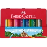 Värvipliiatsid ÖKO Faber-Castell 36-värvi metallkarbis