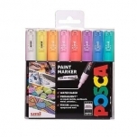 Markerid POSCA PC-1M Pastell universaal 8 tk
