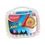 Geelikriit ColorPeps 10tk plastikkarbis