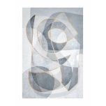 Poster Abstrakt Sinine 2 30x40