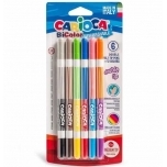 Värvipliiatsid CARIOCA BiColor 6 tk 12värvi