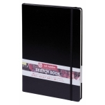 Visandiplokk Talens Art Creation 21x30cm, Must 140gr 80lehte