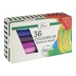 Akrüülvärvide komplekt Nassau Fine Art, 36sp 20 ml