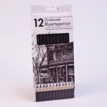 Grafiitpliiatsid 12tk 5H-6B Nordic