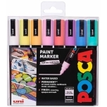 Markerid POSCA PC-5M Pastell universaal 8 tk 