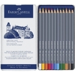 Akvarellpliiatsid Faber-Castell Goldfaber Aqua Creative Studio 12 värvi