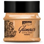 Akrüülvärv Reddish Kuld Glamour metallik Pentart 50ml