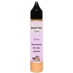 Daily art Relieef kontuurpliiats 25ml Gold