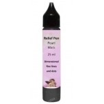Daily art Relieef kontuurpliiats 25ml Pärl must