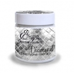 Tekstuurpasta ScrapEgo Valge läikiv Diamond 150ml