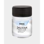 Valge kattevärv siidile Javana 50ml 814550