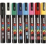 Markerid POSCA PC5M Põhitoonid 8tk 2,5mm