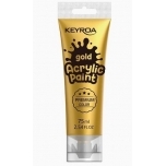 Akrüül Keyroad Premium Metallik Kuldne 75ml