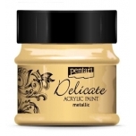 Akrüülvärv Kuld Delicate metallik Pentart 50ml 