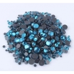 Kristallkivid Hotfix Blue zircon ,Mix 1200tk eraldi
