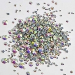 Kristallkivid Hotfix CrystalAB Gold light,Mix 1200tk eraldi