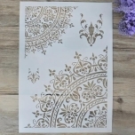 Šabloon Mandala fragment 21*30cm 