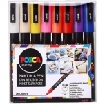 Markerid POSCA PC-3M 1,3mm Standard 16 tk