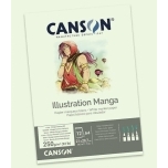 Joonistusplokk Illustration Manga A4 250g 12 lk