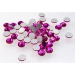 Klaasist kleebitav lame kristall 3mm Fuchsia,pakis 20tk