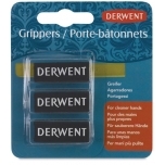 Derwent Inktense Akvarellkriidi kriidihoidja kummist 3tk pakis