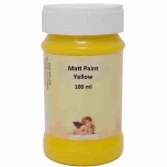 Matt akrüül  Kollane 100ml Daily Art  DA12144240