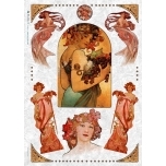 Riisipaber Art Nouveau NOUVEAU0002