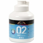 A Color akrüül 02 Matt White 500ml