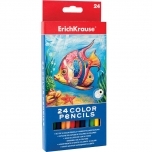 Värvipliiatsid Sea Life 24v Erich Krause