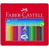 Värvipliiatsid Faber-Castell Grip 2001 24v metallkarbis