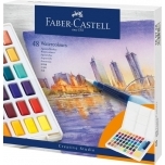 Akvarellvärvid Faber-Castell Creative Studio 48värvi