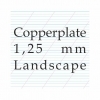 Kalligraafia plokk C1,25L Copperplate Spencerian Landscape 120gr 50lehte 