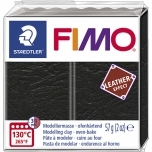 Fimo Leather Effect 909 Black 57gr